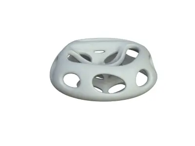 SciFi Cube Object No 65313 Low Poly Shape Low-poly 3D model