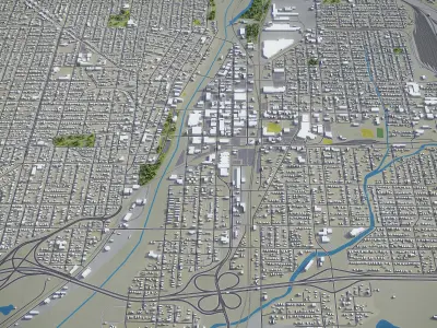 Joliet Low-poly 3D model