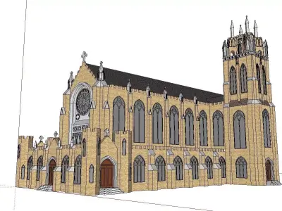 Architecture-Religion-God-Culture-Temple -0226 3D model