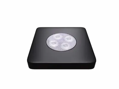 Black Spot Lamp 3D model