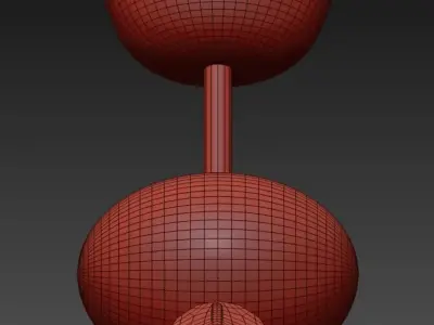 Barovier Toso Caladium 5621IU 3D model