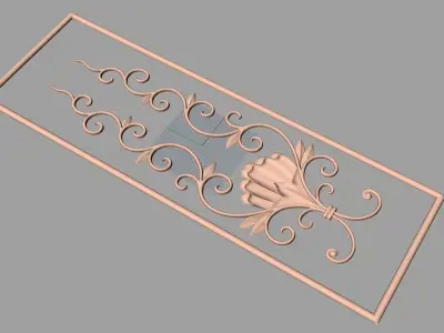 Artcam Aspire 3D relief models STL Files used for CNC E628 3D model