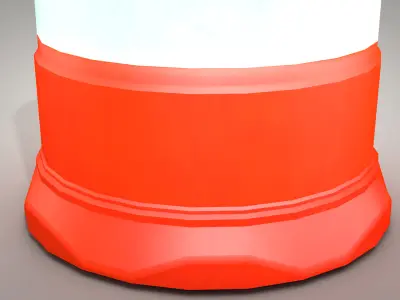 Traffic Barrels 3D model