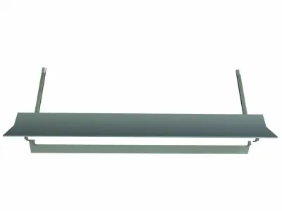 Roof hanging Light Low-poly 3D model
