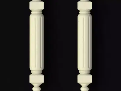 leg High quality 3d models for processing on a cnc machine  Free 3D model order