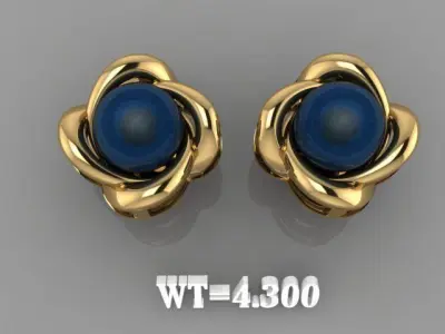 EARING STUDS 3D model buy