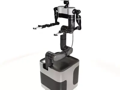 Robot house assistant 3D model