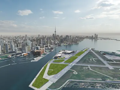 Toronto City Canada 3D model