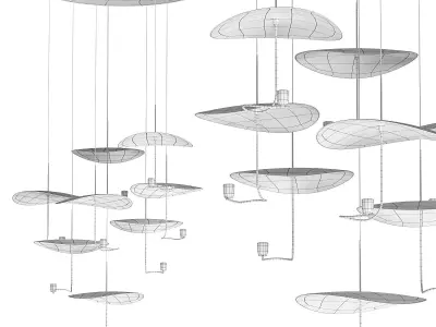 Dendelio Chandelier EUROFASE 3D model