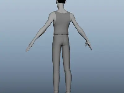 Adam Rig 3D model