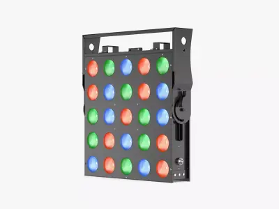 Elation CUEPIX Blinder Panel 3D model