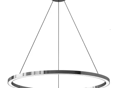 Cerchio Pendant light 3D model