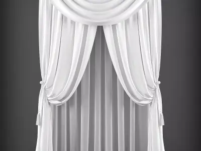 Curtain 3D model 118 3D model