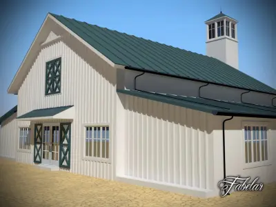 Building 06 Low-poly 3D model