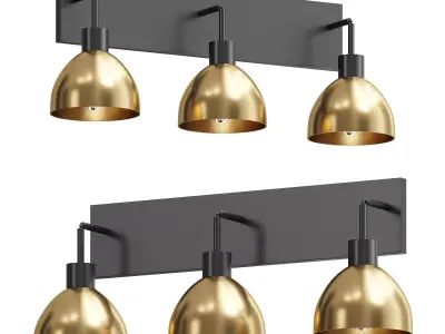 Dapper Vanity Light 3D model