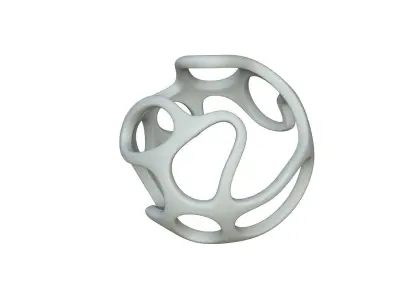 SciFi Cube Object No 28791 Low Poly Shape Texture