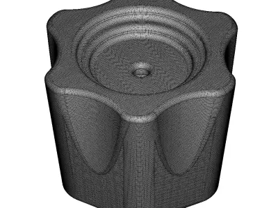 Plastic Faucet Knob Toy 3D model