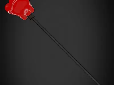 Hazbin Hotel Lucifer Morningstar Apple Staff for Cosplay 3D print model