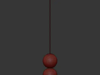 BERRIT ball hanging 3D model