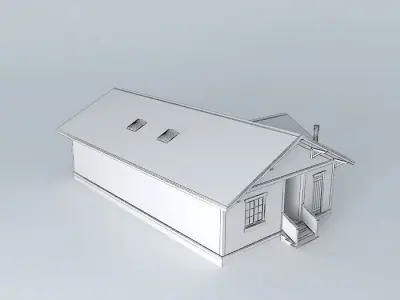 Modern Bungalow Free 3D model
