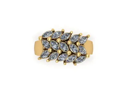 Jewelry ring 148 3D print model
