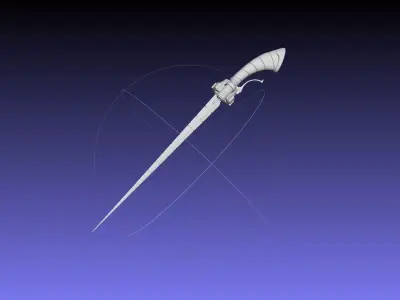 RWBY Ilia Whipsword Printable LED Illuminated Model 3D print model