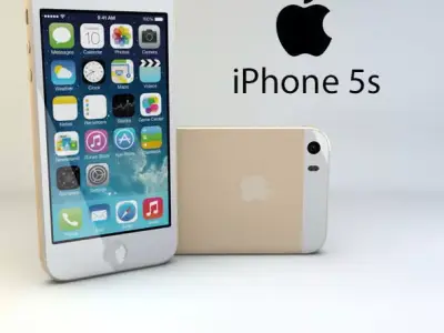 Apple iPhone 5s 3D model