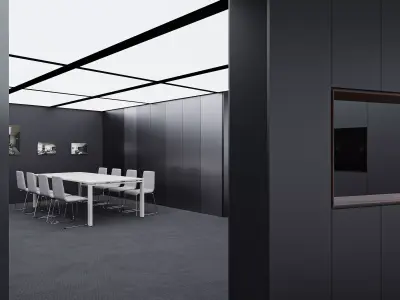 office 3D model for Corona render 3D model 3D model