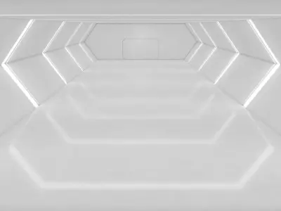 Sci Fi Corridor 3D model