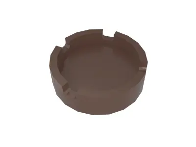 Ashtray v1 001 Low-poly 3D model