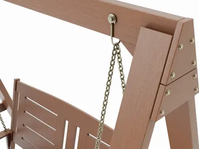 Porch Swing 3D model