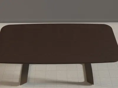 TONIN CASA TABLE CHAIR 3D model