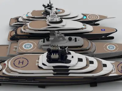  Collection Largest Superyachts Delivered in 2024 