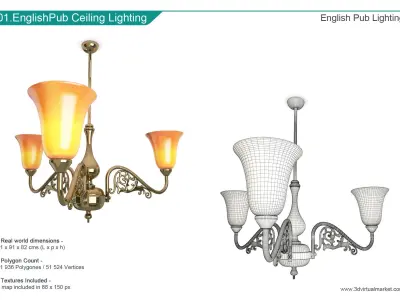 Antique Lights Collection Andy Thorton 3D model