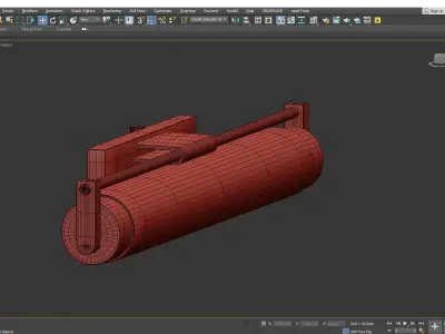 WEST SLOPE LED SCONCE Low-poly 3D model