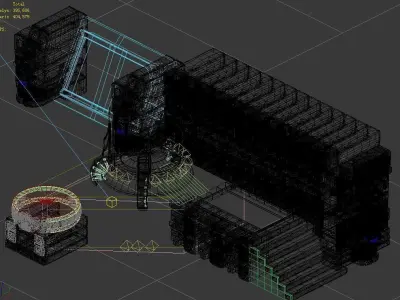 Different dimension - architecture - architecture 09 3D model
