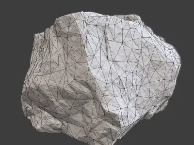 Joy Stone Low-poly 3D model