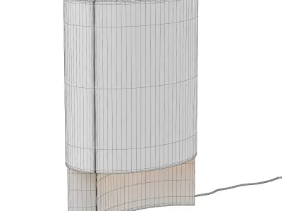 VINTAGE TABLE LAMP JACQUES QUINET 3D model