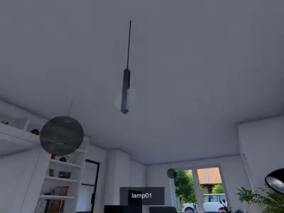Lamps copper wall light 3D Model Pack