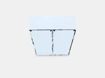 BESTA Storage combination with doors 52 Low-poly 3D model