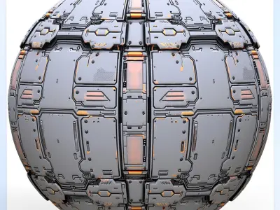 Sci-FI Seamless Texture Texture 7