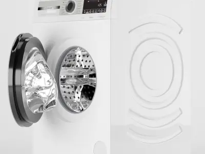 Washing machine Bosch Serie 4 3D model