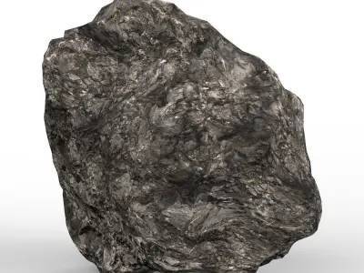 Rocks Stone Collection Low-poly 3D model