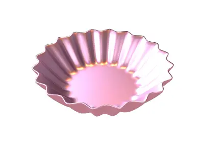 Cupcake Mold v1 003 Low-poly 3D model