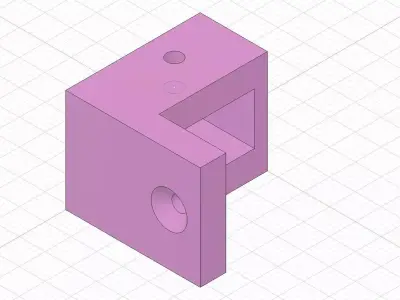 Pocket door roller 3D print model