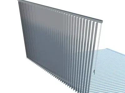Blinds Vertical 3D model