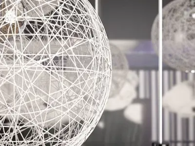 Thread light 3D model