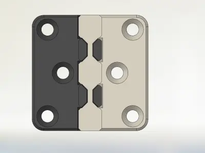 40x40mm Hinge Free 3D print model