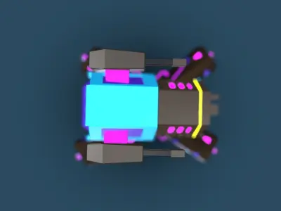 mech spider 3D model