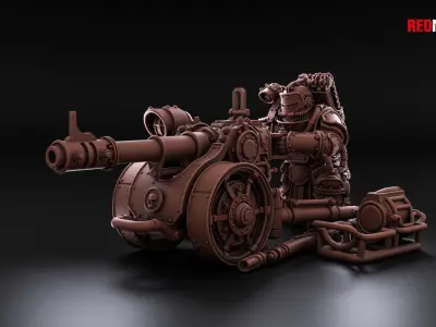 Solar Guard - Heavy Support Squad Classic of the Imperial Force 3D print model